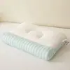 Almohada de Cuello Particionada Antitracción Tejida para Adultos, Núcleo de Fibra de Poliéster que No se Desploma, Almohada de Hotel Spa