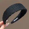 Diadema de Borde Ancho para Otoño e Invierno Estilo Coreano para Mujer Diadema Alta para la Parte Superior de la Cabeza Hace que la Cara Parezca Más Pequeña Sensación de Alta Calidad Pinza para el Cabello Accesorios para el Cabello Antideslizante Pinza para el Cabello Goma para el Cabello