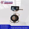 Tianjin hualida turbina de aço inoxidável válvula borboleta de wafer D371X-16P padrão nacional válvula de borboleta de wafer de selo macio
