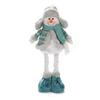 Decoraciones Navideñas Transfronterizas, Muñecos Retráctiles, Papá Noel, Muñeco de Nieve, Reno, Juguetes Navideños, Escaparates, Decoraciones para el Hogar