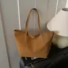 Bolsa Retro de Moda para Pedidos Internacionales para Mujer 2025 Nueva Bolso de Hombro Simple de Gran Capacidad para Viajes al Trabajo Bolso Tote