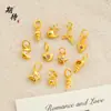 Esperando mucho tiempo no se desvanece boutique diy estrella dorada luna concha amor delfín colgante collar accesorios dorados