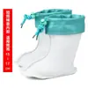 Cubiertas de Algodón Gruesas para Zapatos de Lluvia Infantiles, Cubiertas de Algodón Cálidas para Botas de Lluvia de Bebés, Niños y Niñas, Forro Interior para Zapatos de Agua, Cubiertas para Botas de Agua Infantiles Pequeñas y Medianas