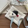 Versión Nueva Coreana Transfronteriza Tela de Dibujos Animados Algodón Relleno Tridimensional Linda Cuadros Cinturón de Almacenamiento para Pasadores Decoración de Habitación Infantil