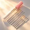 Directo del fabricante: Agujas grandes de ojo, con punta dorada y cabeza roma, a prueba de óxido, para coser con hilo grueso, agujas de acero en empaque de tubo transparente, para enhebrar listones y costura a mano