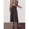 Pantalones Cortos de Lana de Cintura Alta Estilo Coreano Otoño 2026 para Mujer, Pantalones de Lana Nuevos, Transmisión en Vivo, Dropshipping Transfronterizo