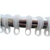 25*15 tubo cuadrado tendedero tapón tipo X tapa de tubo tendedero plegable accesorios tapa de tubo funda de tubo cuadrado