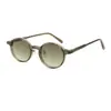 Gafas de Sol Redondas de Venta Caliente Transfronterizas Hechas a Medida para Mujer con un Toque de Alta Gama, Gafas de Sol con Protección UV Específicas para Conducir para Hombre