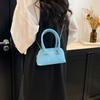 Bolso Satchel Mini de Concha a la Moda Estilo Coreano para Mujer 2025 Primavera Nueva Moda Versátil Personalizado Cadena Bandolera
