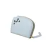Novo Porta-Cartões Compacto 2026 com Design de Gatinho Fofo, Múltiplos Compartimentos para Cartões, Porta-Cartões Estilo Sanfona, Porta-Moedas Curto de Desenho Animado, Personalizável