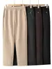 Pantalones para Mamá de Mediana Edad Modelo Primavera/Otoño 2026 Cintura Elástica Pantalones Rectos Holgados Moda para Mujeres de Mediana Edad y Mayores Tallas Grandes Pantalones Casuales