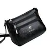 Bolsa Feminina Textura Couro Genuíno para Mulheres de Meia-Idade Bolsa para Mãe Nova Bolsa 2022 Bolsa Feminina para Meia-Idade e Idosos Ombro Único Transversal Bolsa para Sogra