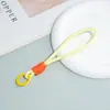 Acessórios de Cordão para Brinquedos Color-Blocking Chaveiro Verão Novo Primavera Pingente Trançado Corda em Estoque Venda Direta Atacado