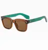 Gafas de Sol Cuadradas con Clavos de Arroz Transfronterizas, Gafas de Sol de Lujo Ligero Europeo y Americano de Alta Gama y Elegantes, Gafas de Sol de Moda, Sencillas y Versátiles