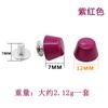 Suministro de Guangdong uña de pie para equipaje de color aleación color completo clavo de fondo de bolsa accesorios de equipaje de cuero remache de cubo