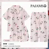 Pijama para Niñas Verano Algodón Nube Conjunto de Tres Piezas 2026 Nuevo Estilo de Dibujos Animados Ropa de Casa Popular Estilo Verano