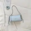 Bolso tipo almohada retro Shuai Mijia para mujer 2026 Verano Nueva Moda Bolso cruzado cilíndrico Bolso de hombro casual para mujer