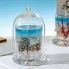 Vela Perfumada de Cera de Gelatina Oceánica Adorno Creativo Decoración del Hogar Recuerdo Fragancia Sin Humo Regalo de Cumpleaños