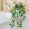 Flor artificial orquídea pendente jade azul branco planta verde pendente fresca decoração de sala de estar flor falsa flor videira decoração orquídea pendente atacado de fábrica