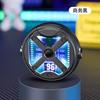 Nuevo Mech Giro Celebrante Creativo de Internet Encendedor de Carga USB Cuerpo Metálico Pantalla de Potencia Tiempos de Encendido Marea