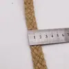 Cuerda de cáñamo para cordones de zapatos diy cuerda plana cuerda plana de cáñamo torsión plana cuerda de transformación artesanal material retro hecho a mano bolsa