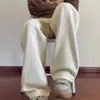 Artículo Caliente Otoño/Invierno Texturizados Sueltos Tallas Grandes Estilo Hong Kong Versátiles Pantalones de Pierna Ancha 2026 Nuevos Pantalones Deportivos Casuales para Hombre