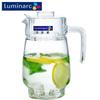 Lemeiya vidrio resistente al calor jarra fría juego de agua manzana verde olla para jugo engrosada tetera de flores al por mayor logo impreso