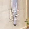 Estante de Almacenamiento para Rizadores de Baño, Soporte Antiescaldaduras para Planchas, Soporte de Pared para Planchas Alisadoras y Peines de Baño, Instalación sin Taladro
