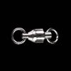 Conector giratorio de rodamiento de alta velocidad de 5/8 anillos, soldadura de doble cabezal, anilla única, equipo de pesca, suministros de pesca, accesorios pequeños