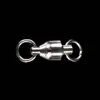 Conector giratorio de rodamiento de alta velocidad de 5/8 anillos, soldadura de doble cabezal, anilla única, equipo de pesca, suministros de pesca, accesorios pequeños