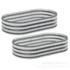 Cama de jardín transfronteriza huerto caja de plantación de metal cama de verduras maceta para plantar verduras patio exterior jardín maceta de flores para exteriores