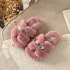 Pantuflas de Felpa para Niñas 2026 Nuevo Estilo Otoño/Invierno Pantuflas de Algodón con Forro de Felpa para Exteriores para Niñas Zapatos para el Hogar para Niños Pequeños Modernos