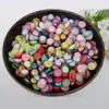 Semicírculo de Pérola Artificial Manicure Pérola Colorida Contas Lisas Pérola Patch Acessórios de Cabelo Capa de Celular Acessórios de Material DIY