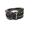 Anillo de Ballesta con Circonita Chenrui Wish Chapado en Negro Pistola Transfronterizo Joyería Popular Europea y Americana para Mujer Apilable