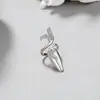 Joias de Anel Transfronteiriças para Mulheres, Joias de Design de Nicho, Anéis Femininos, Anéis para Nail Art, Anéis Abertos de Alto Padrão de Nicho para Mulheres