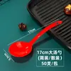 Cucharas de plástico desechables para fideos de caracol, pescado encurtido y almejas, empaquetadas para llevar, venta al por mayor comercial, empaquetadas individualmente