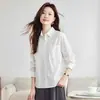 Camisa de Algodón Suelta de Talla Grande Estilo Nuevo