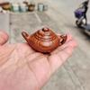 Fuente Original de Adornos de Mano Tallados en Palo de Rosa Birmano, Adornos de Mano de Palo de Rosa Laosiano, Artesanías Talladas, Artículos Decorativos de Secuoya