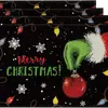 Amazon nuevo mantel de mesa navideño decoración para el hogar cocina mantel de lino estampado ventas directas de fábrica