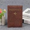 Portapasaporte Portátil Transfronterizo con Estampado de Leopardo, Bolso para Pasaporte con Múltiples Ranuras para Tarjetas, Cubierta para Pasaporte, Tarjetero, Bolso para Documentos de Pasaporte, Cubierta Protectora