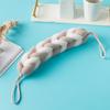 Tira para Baño, Toalla de Baño, Tira Exfoliante para la Espalda, Tira Larga para Adultos, Toalla Exfoliante para la Espalda, Bola de Baño, Esponja Espumosa, Removedor de Barro, Herramienta de Limpieza
