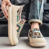 Zapatos Casuales de Moda Retro de Nicho sin Cordones para Primavera y Verano para Hombres y Adolescentes, Zapatos Casuales Bajos a la Moda