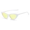 Gafas de sol de ojo de gato, nueva moda, gafas de sol transfronterizas europeas y americanas, tendencia de personalidad, gafas de sol triangulares, montura pequeña, simples, al por mayor