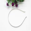 Accesorios para el Cabello de Niños Banda para la Cabeza de Acero Blanco K Electrochapado Accesorios para el Cabello Hechos a Mano Accesorios DIY Joyería Estilo Coreano Banda para la Cabeza de Metal Envuelto en Tela