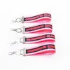 Llavero OEM con Correa Corta, Cordón con Hebilla de Navaja, Cordón con Hebilla de Pico de Águila, Correa Corta de PU Personalizada, Cordón de Cuerda Corta OEM
