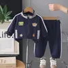 Conjunto Deportivo de Otoño para Niños Chaqueta de Dibujos Animados con Cremallera para Niños Conjunto de Dos Piezas Ropa Casual para Bebés Niños Primavera y Otoño Moderno