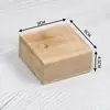 Caja Rectangular de Madera con Tapa, Múltiples Tamaños, Caja de Almacenamiento de Madera Maciza y Bambú, Caja para Pulseras y Joyería de Bambú, Caja de Almacenamiento de Escritorio