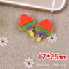 Piruleta de resina para hacer tú mismo, accesorios para dulces, comida para jugar, accesorios para el cabello, crema para pegar, material para carcasa de teléfono móvil
