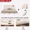 Colchón de Palma de Coco Cama con Estructura de Hierro Cama Doble Cama con Estructura de Hierro para el Hogar Cama Flotante Gruesa Moderna Minimalista Cama para Dormitorio