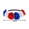 Diadema del Día de la Independencia con Bandera Americana, Pinza para el Cabello del Día de la Independencia, Diadema Decorativa para Fiesta del Día de la Independencia Americana